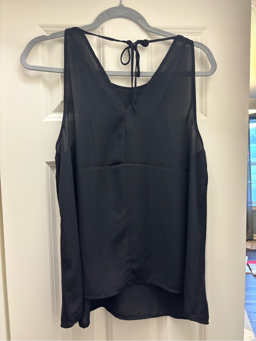 Jack by BB Dakota Black Satin-Look Top - Picture 4 of 5